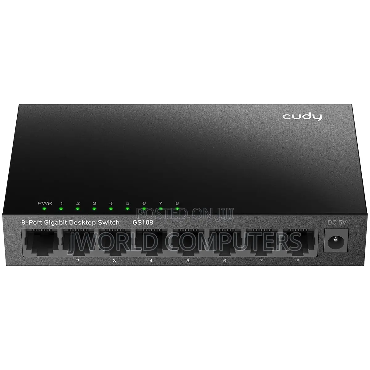 Cudy 5-Port Gigabit Metal Switch 8 XMBPS Rj45 Ports