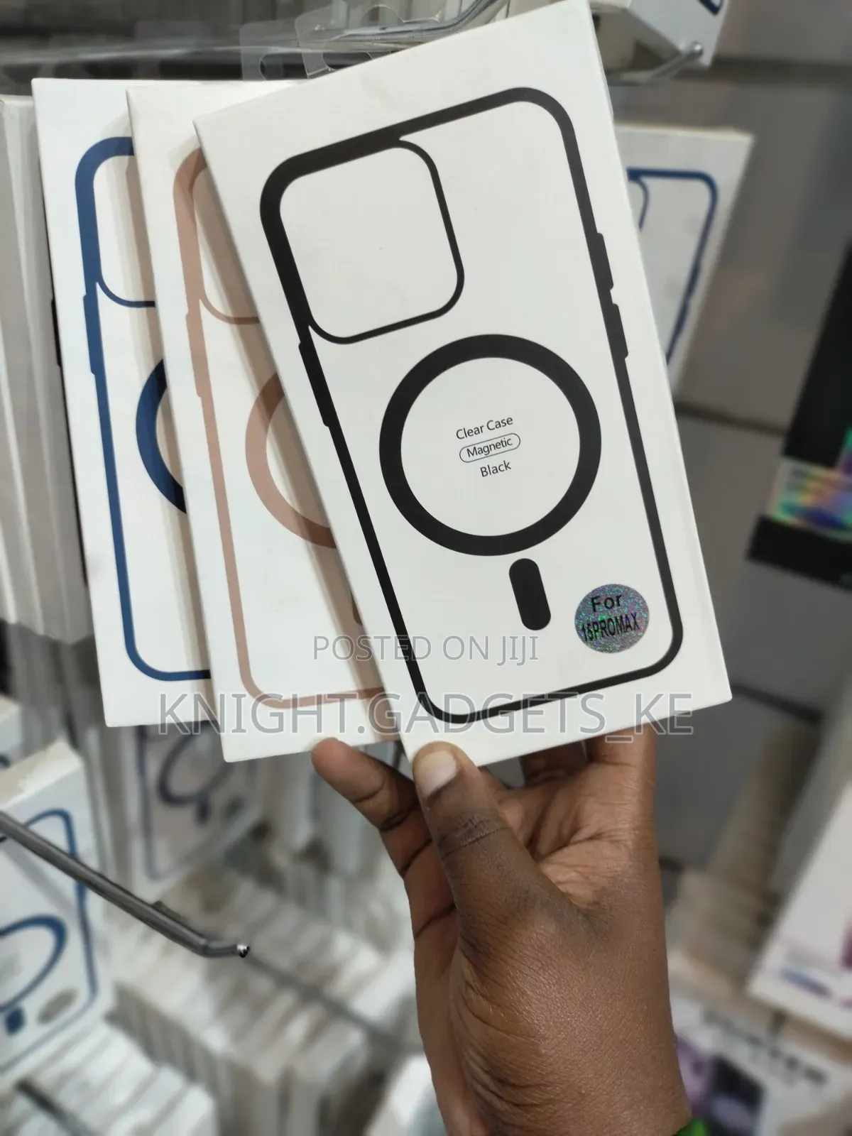 iPhone 15 Pro Max Magnetic Wireless Case .