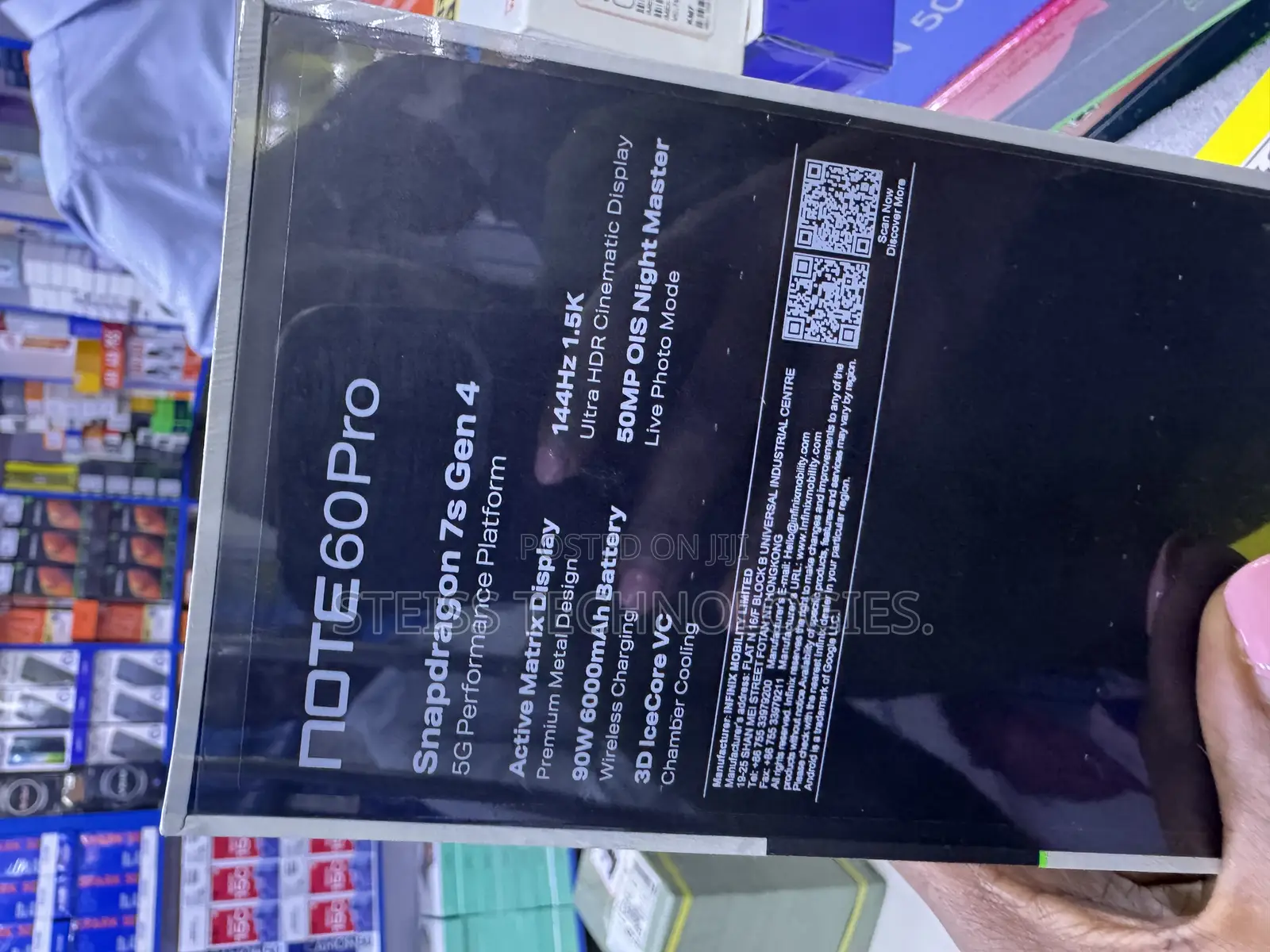 New Infinix Note 60 Pro 256 GB Orange