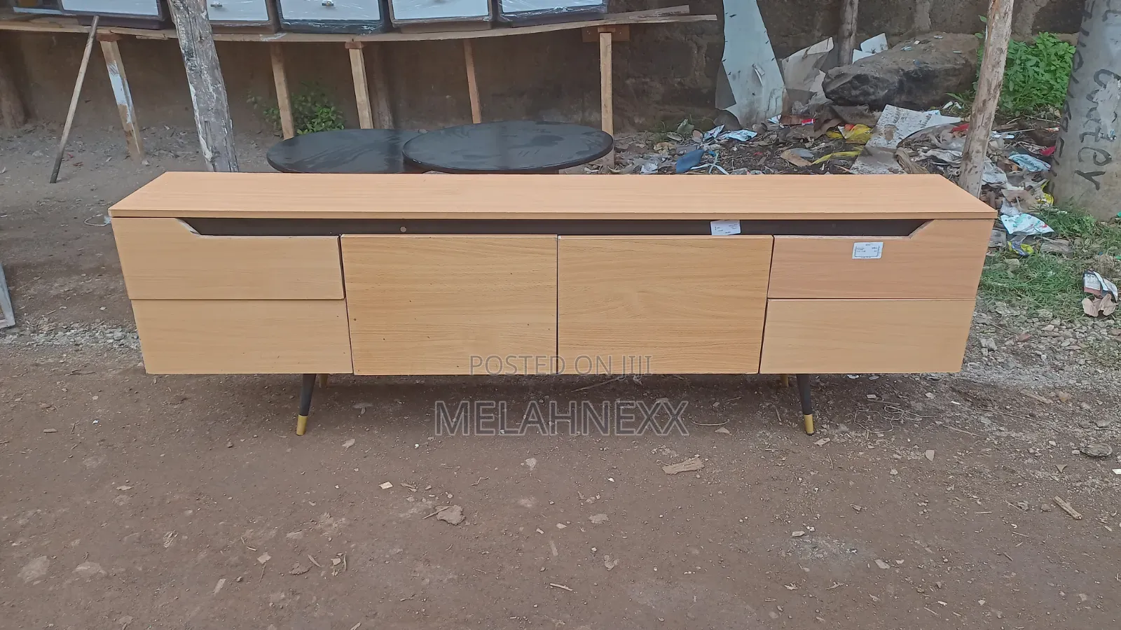 6fits Beech Tv Stand