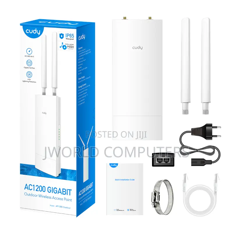 Cudy Ap1300 Outdoor Ac1200 Wifi Gigabit Access Point