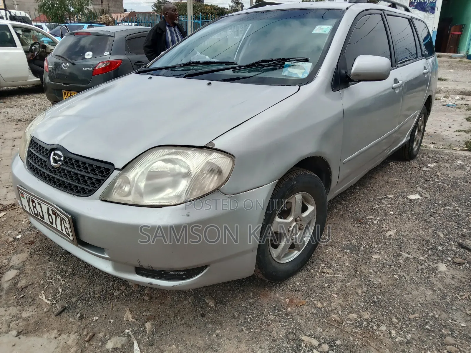 Toyota Corolla Fielder 2006 Silver