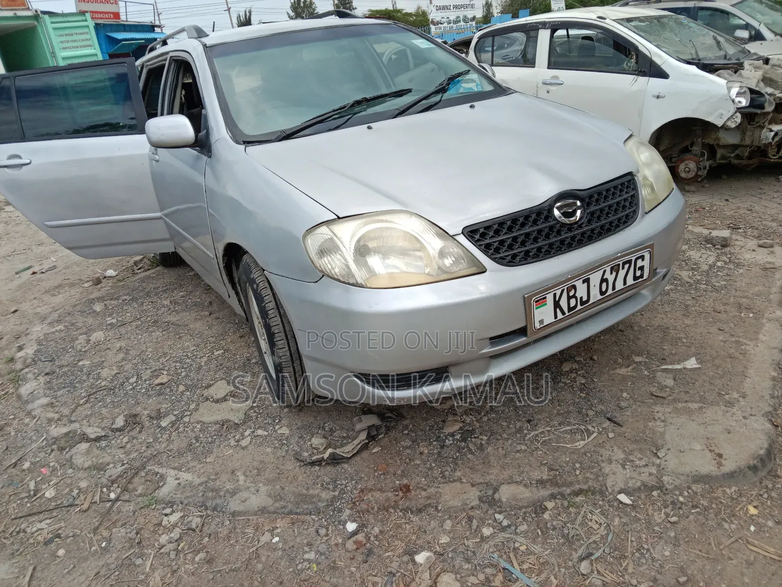 Toyota Corolla Fielder 2006 Silver