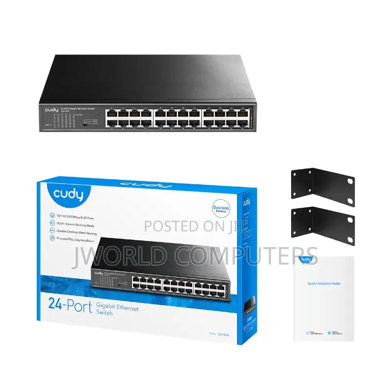 Cudy 16-Port Gigabit Ethernet)Metal Switch