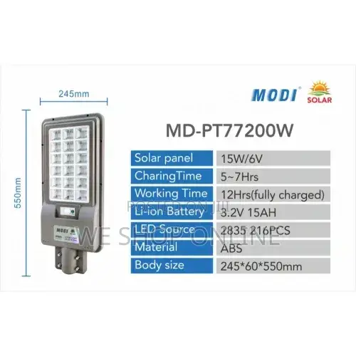 Solar Street Light 200w
