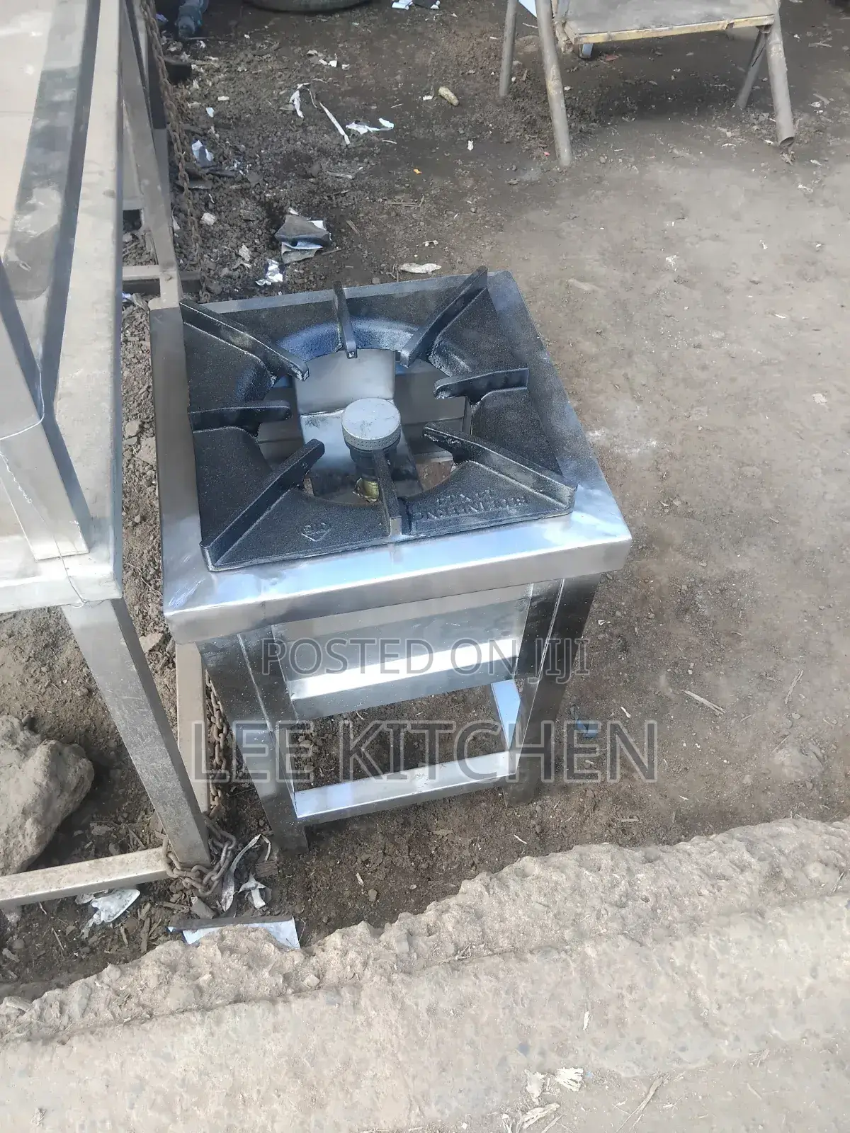 Stainless Single Burner