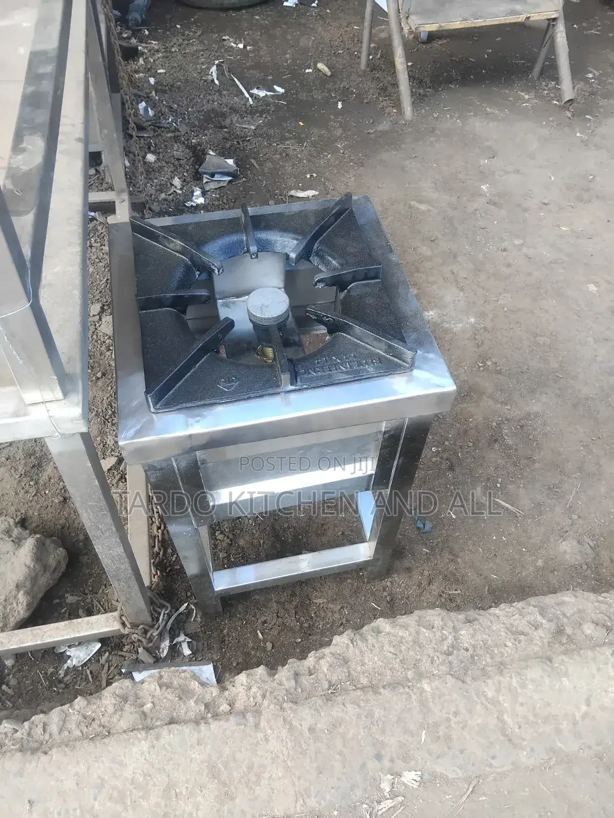 Stainless Single Burner