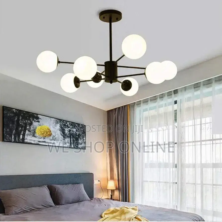 Glass Lampshade Ceiling Light