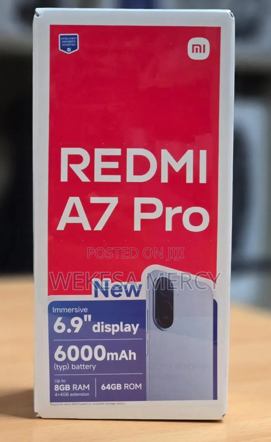 New Xiaomi Redmi A7 Pro 64 GB Red