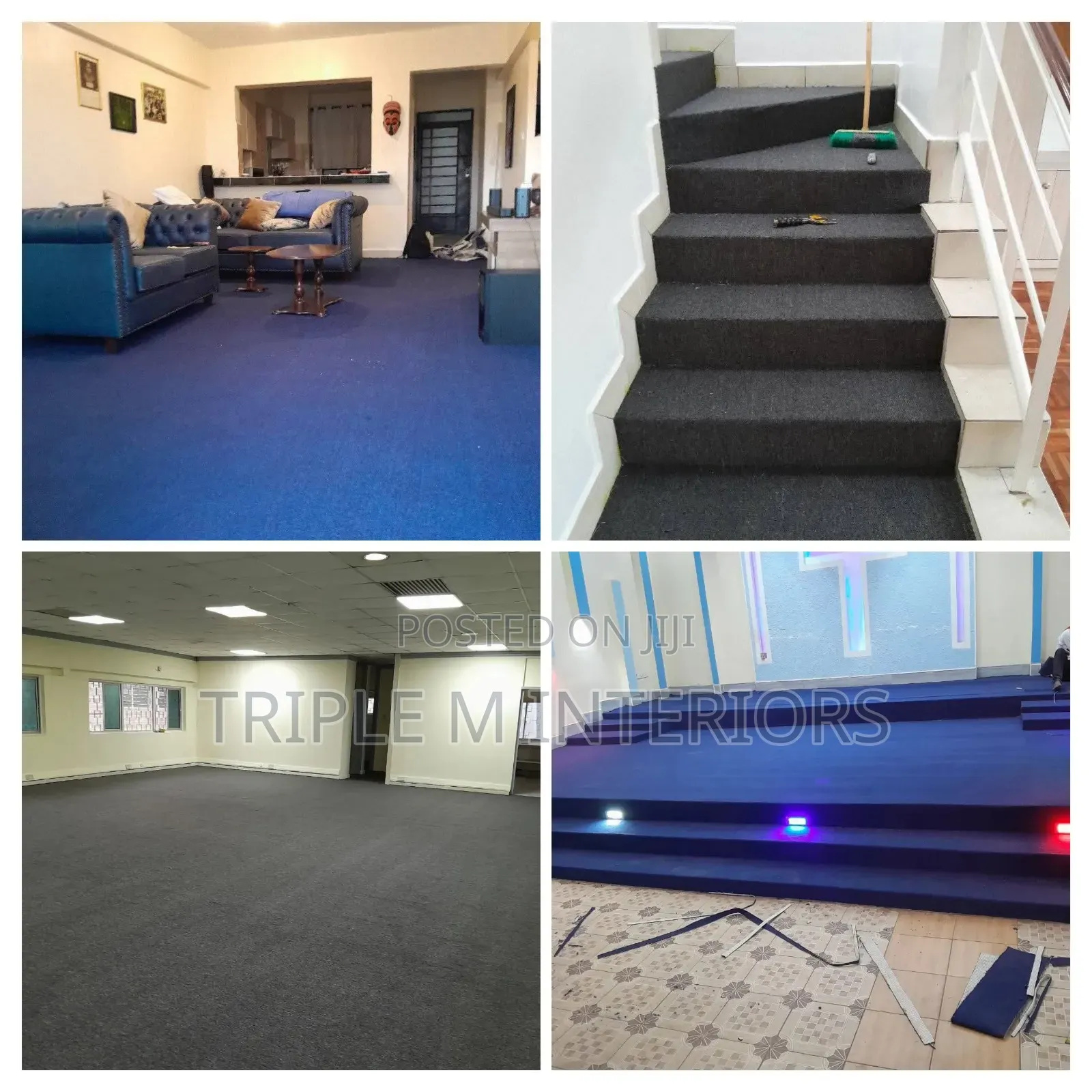 Unified Style Delta Carpet for All Environments