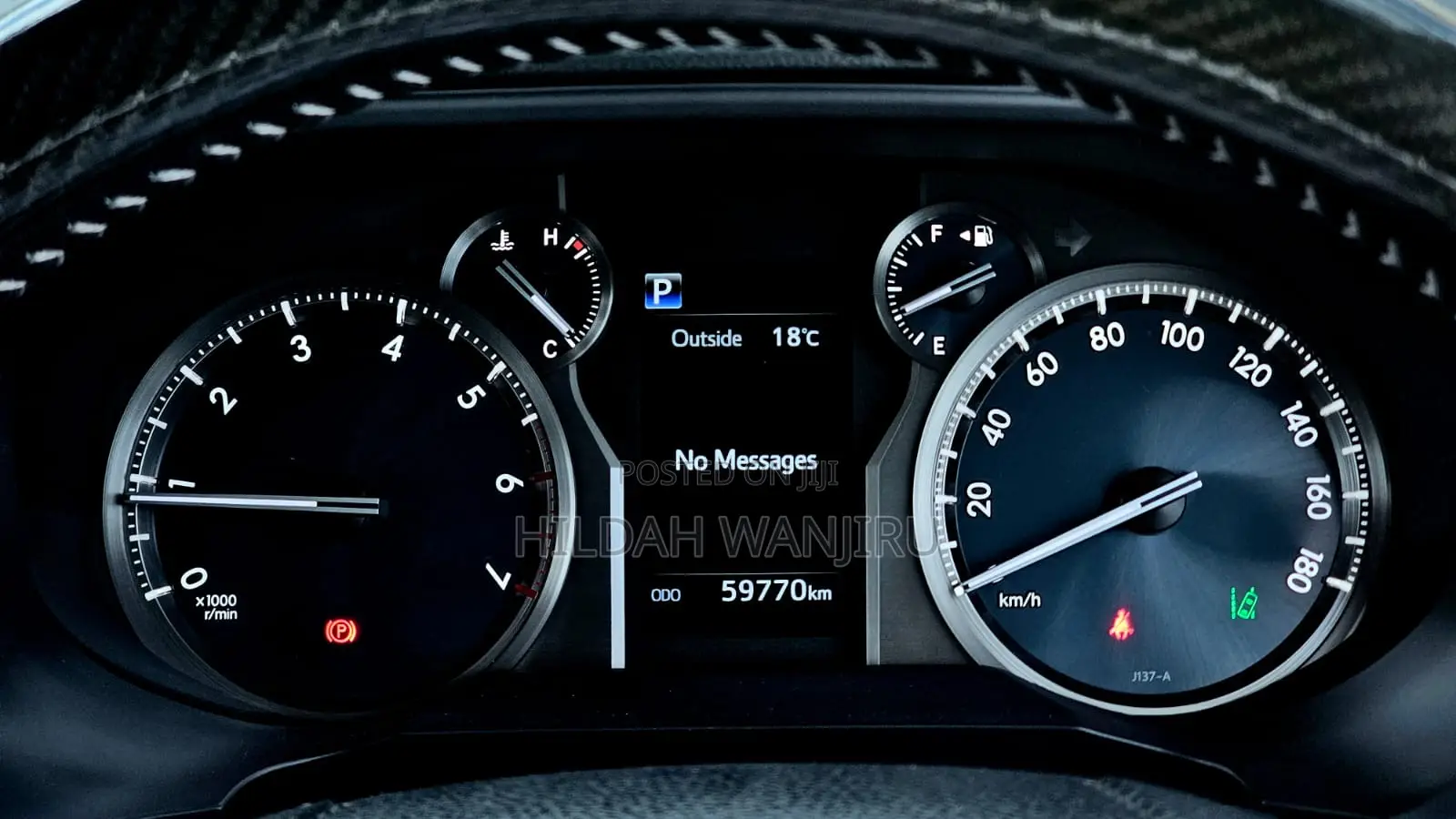 Toyota Land Cruiser Prado 2019 Black