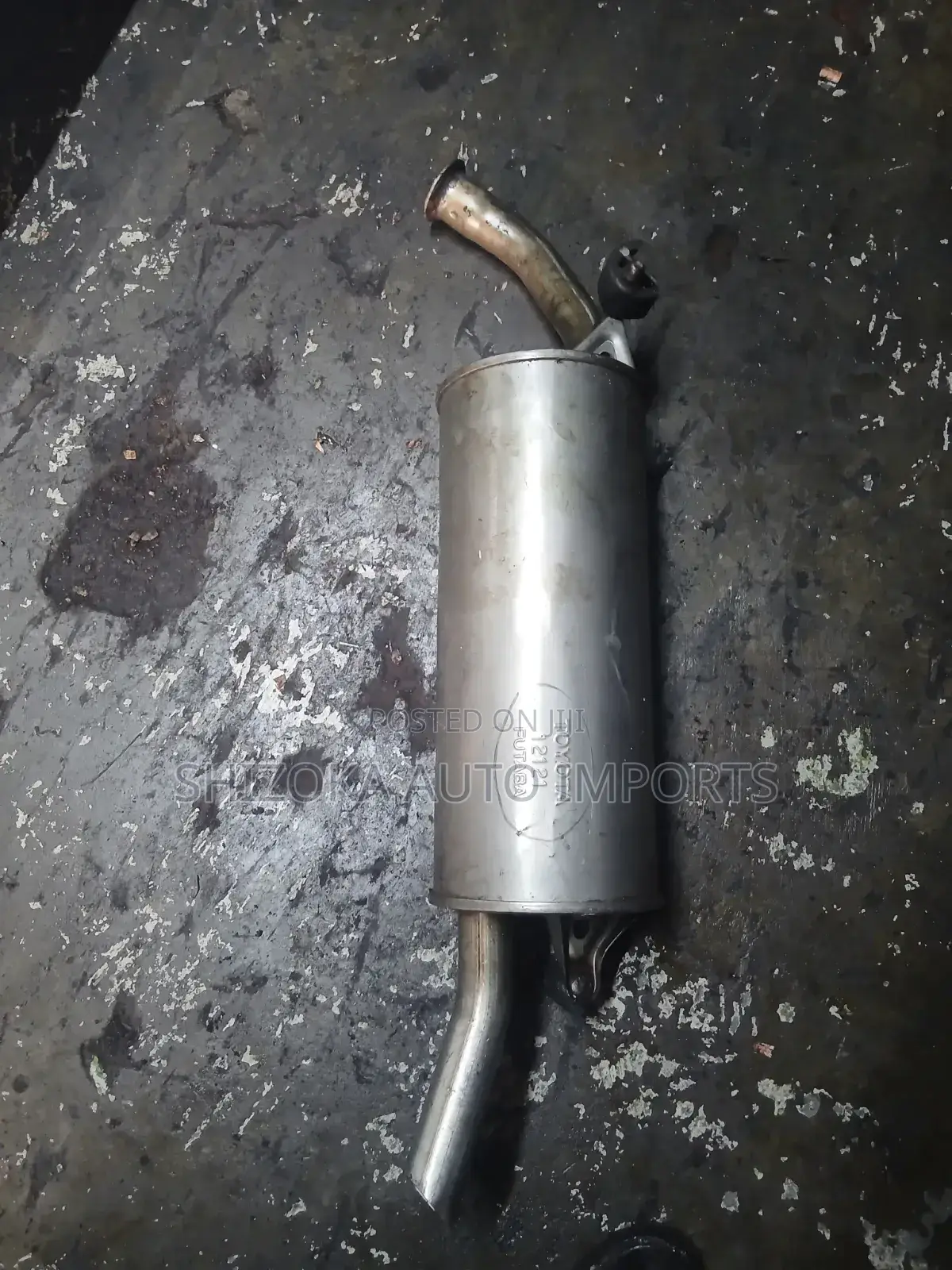Toyota Original Exhaust Silencer / Muffler Ex-Japan