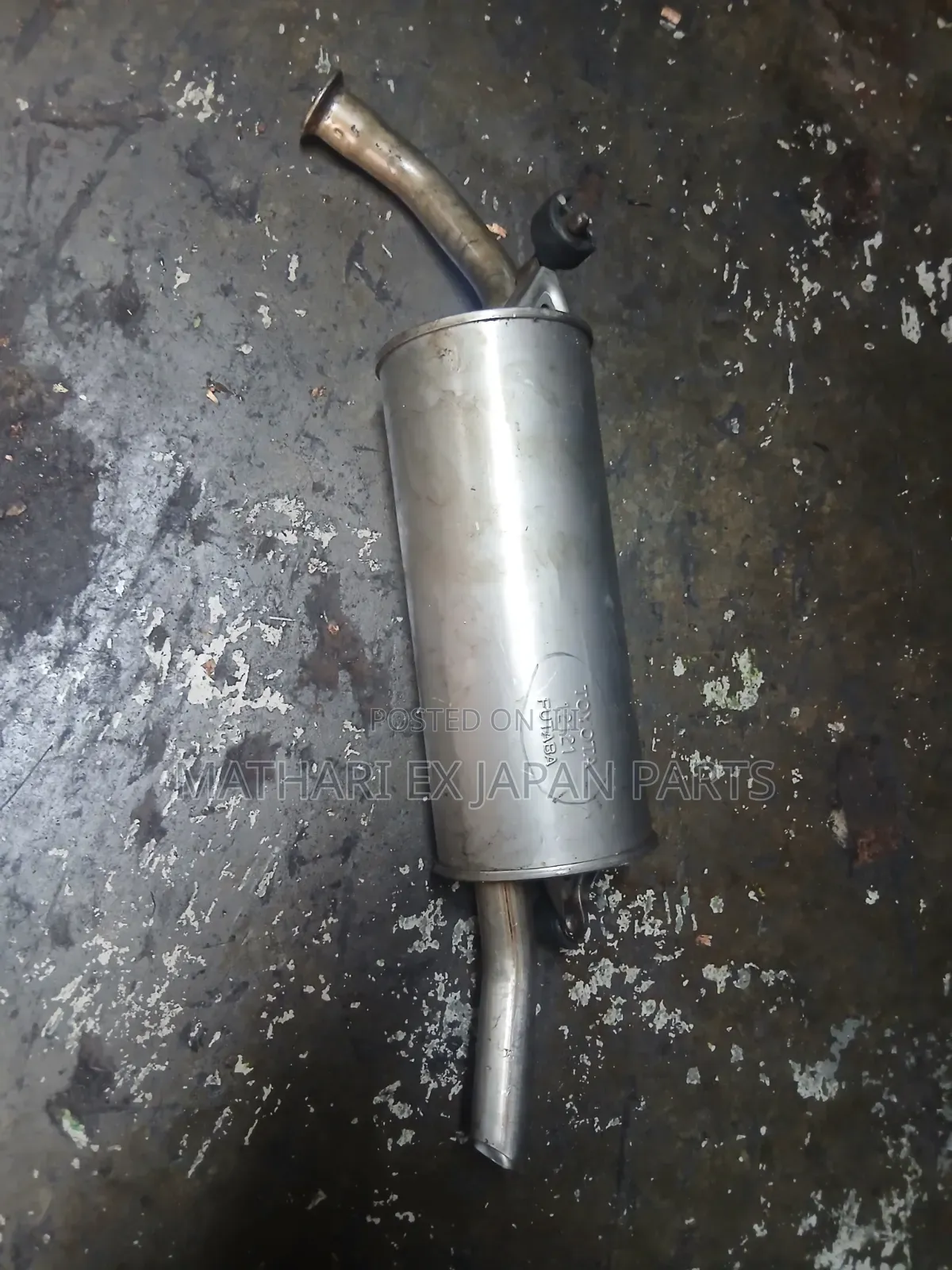 Toyota Original Exhaust Silencer / Muffler Ex-Japan