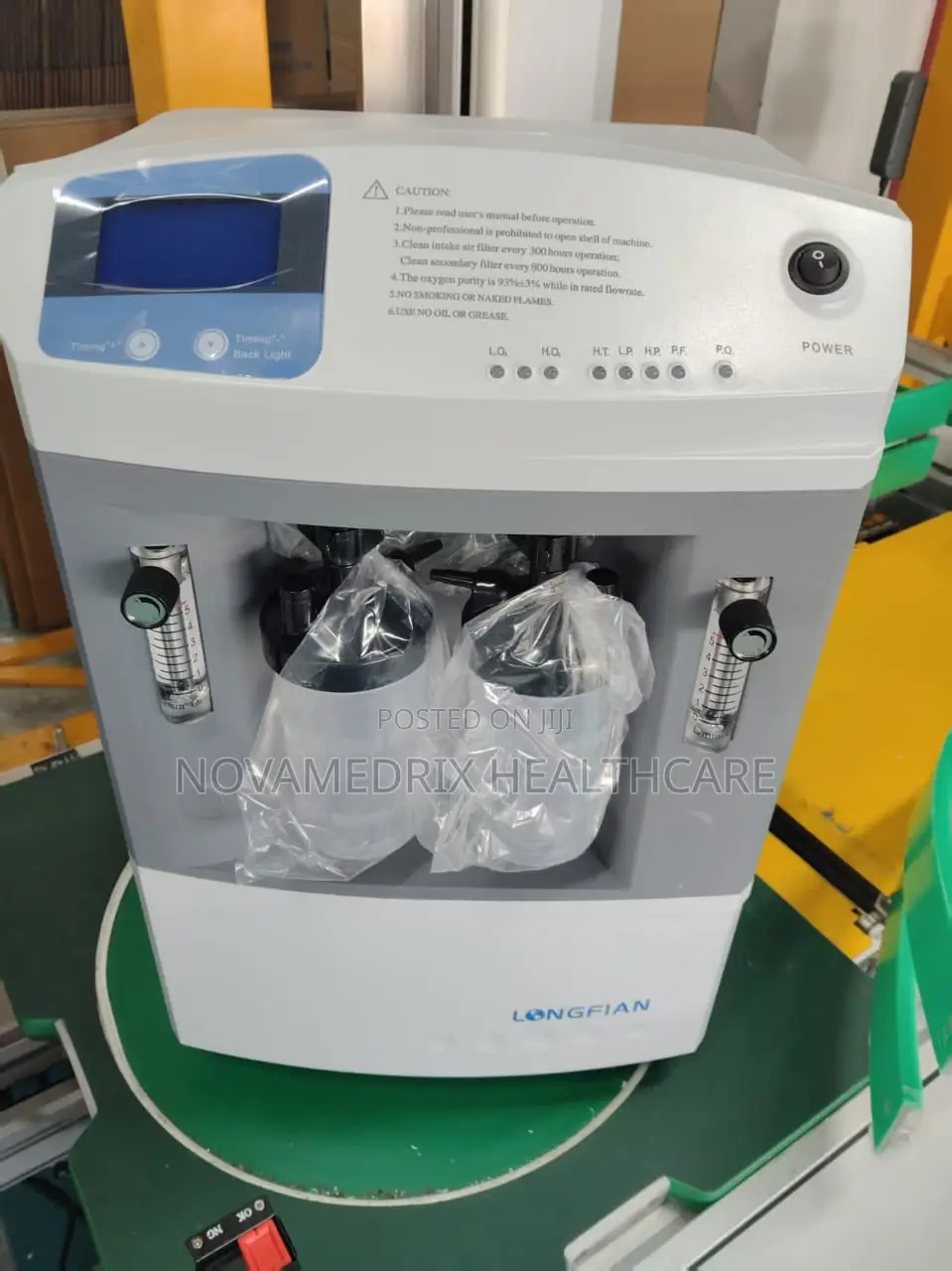 Oxygen Concentrator 2 Tube