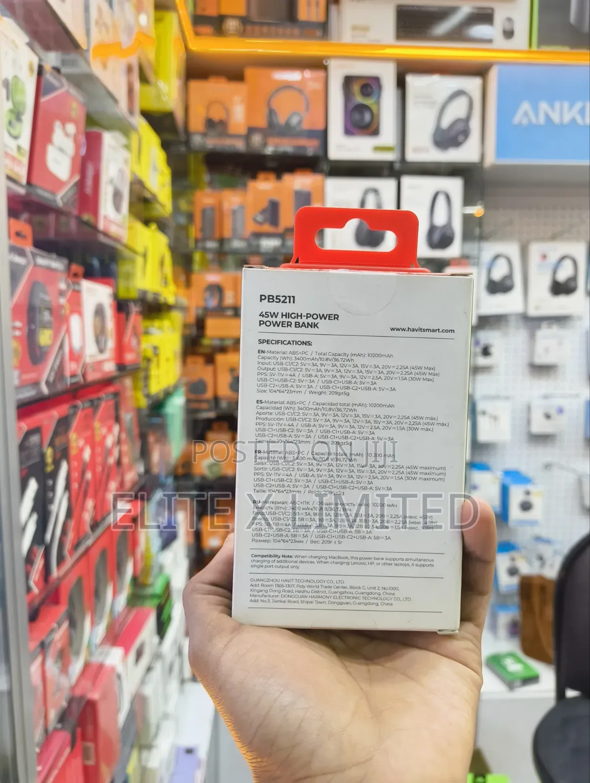 Havit 45w High Power Powerbank Pb5211