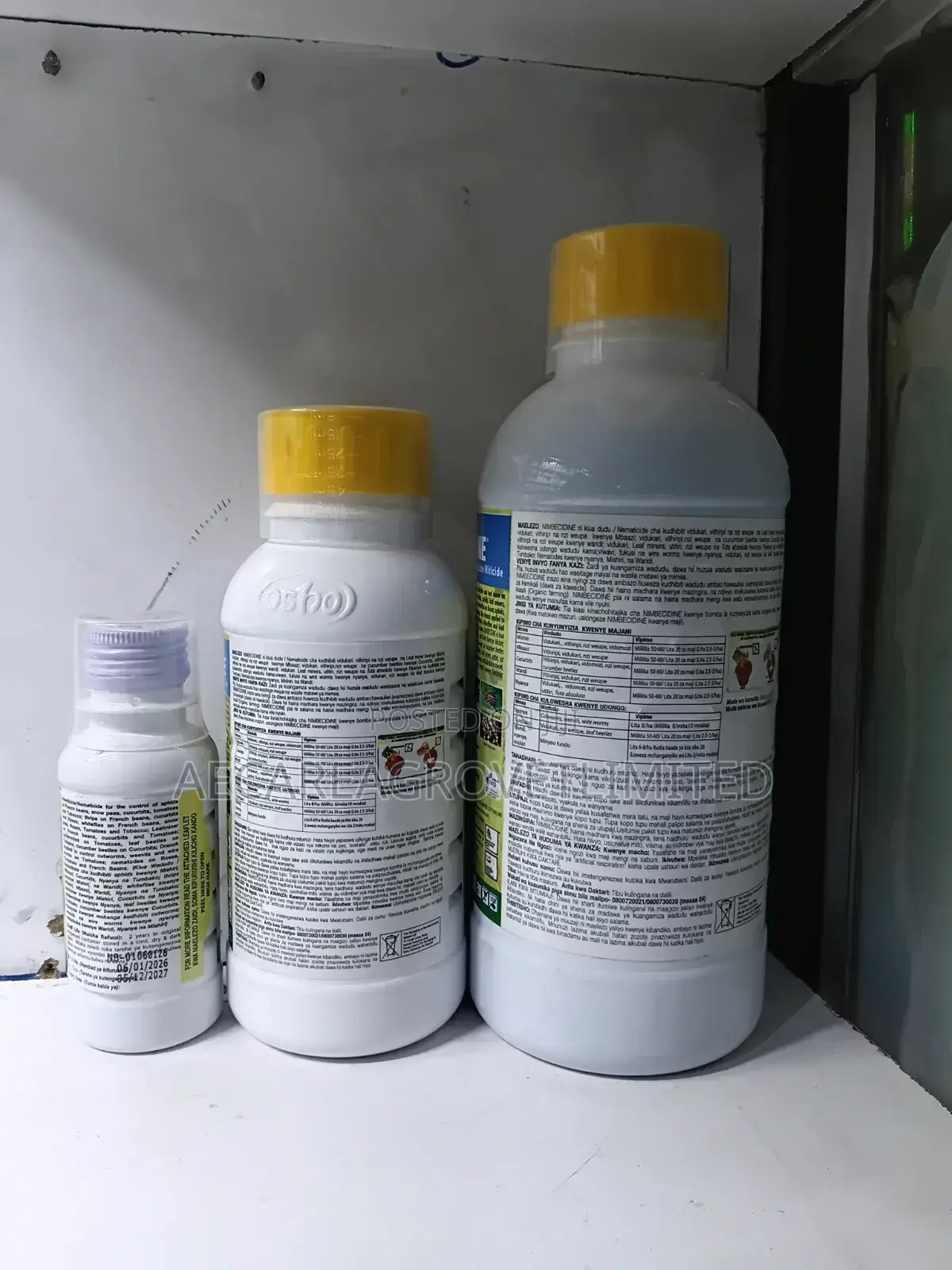Nimbecidine Organic Insecticide/Nematicide /Miticide 100ml,500ml,1l
