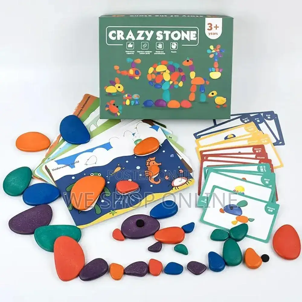 Wooden Crazy Stone-Activity Game