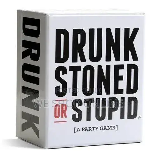 Drunk Stoned or Stupid Card Games