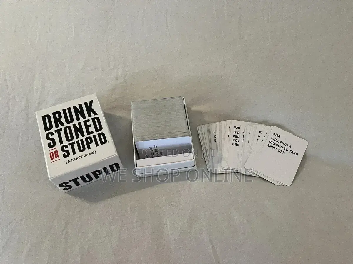Drunk Stoned or Stupid Card Games