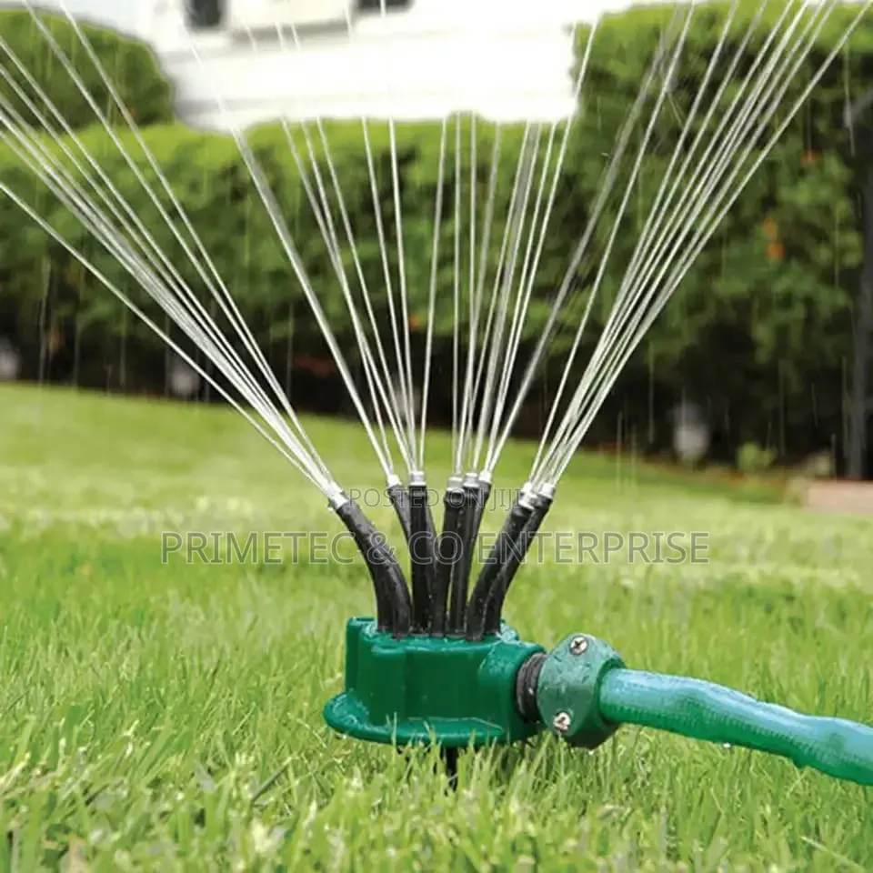 360 Degrees Automatic Garden Sprinkler for Watering Grass Lawn Rotary