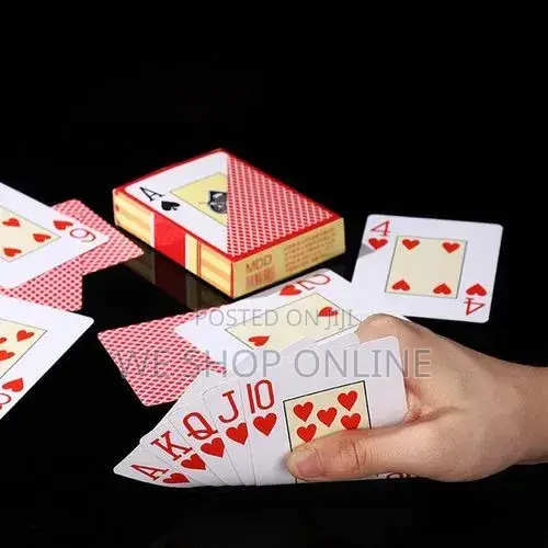 Plastic Poker Game Playing Cards