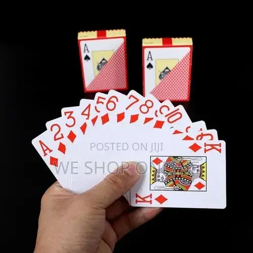 Plastic Poker Game Playing Cards