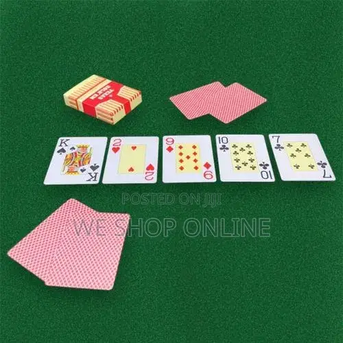 Plastic Poker Game Playing Cards