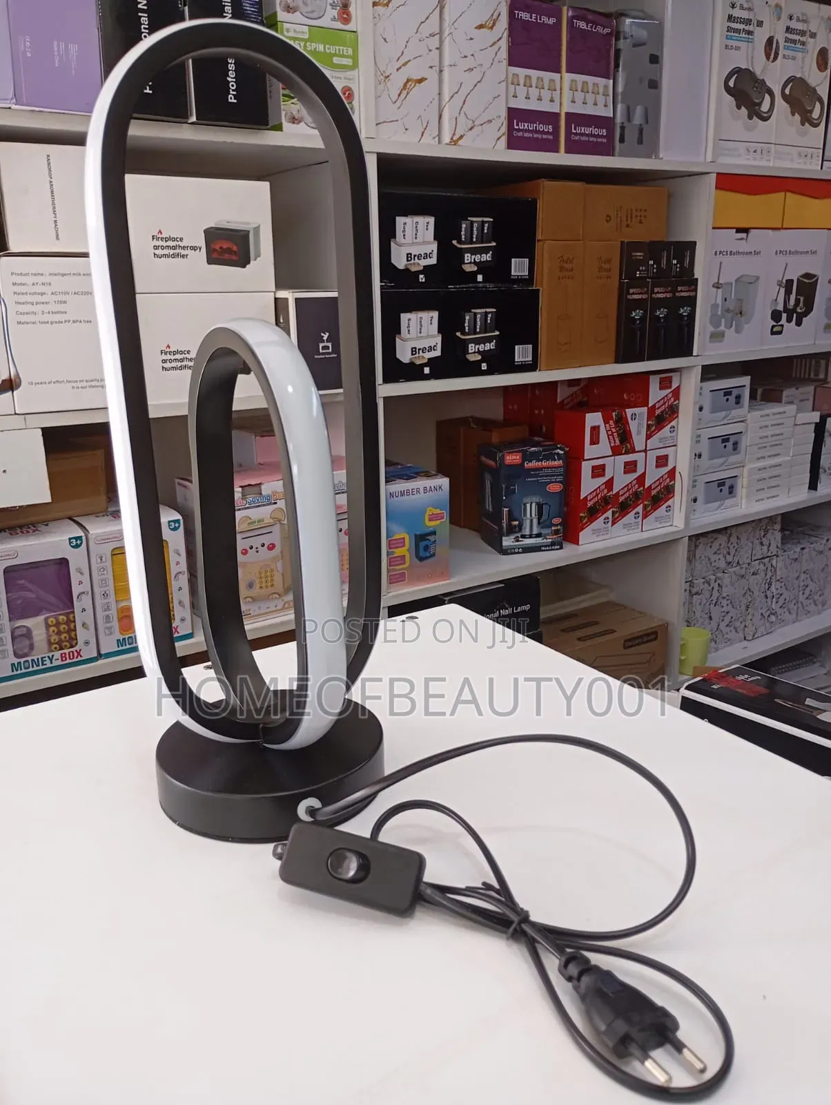 Léd U Shaped Modern Decorative Table Lamp