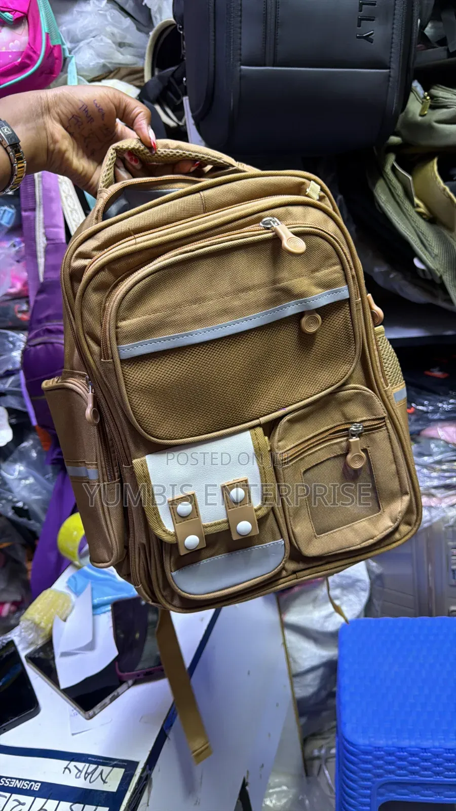 Grade 1,To 3 Brown Quality School. Bag