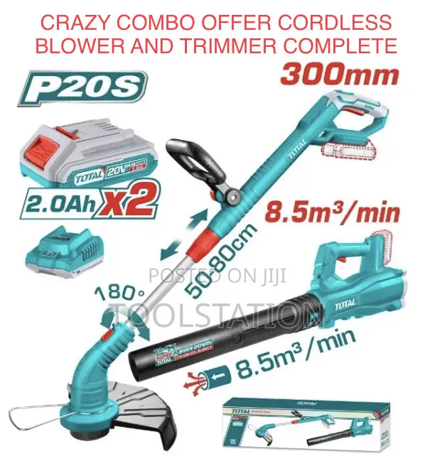 Cordless Combo Offer Blower and Trimmer Complete