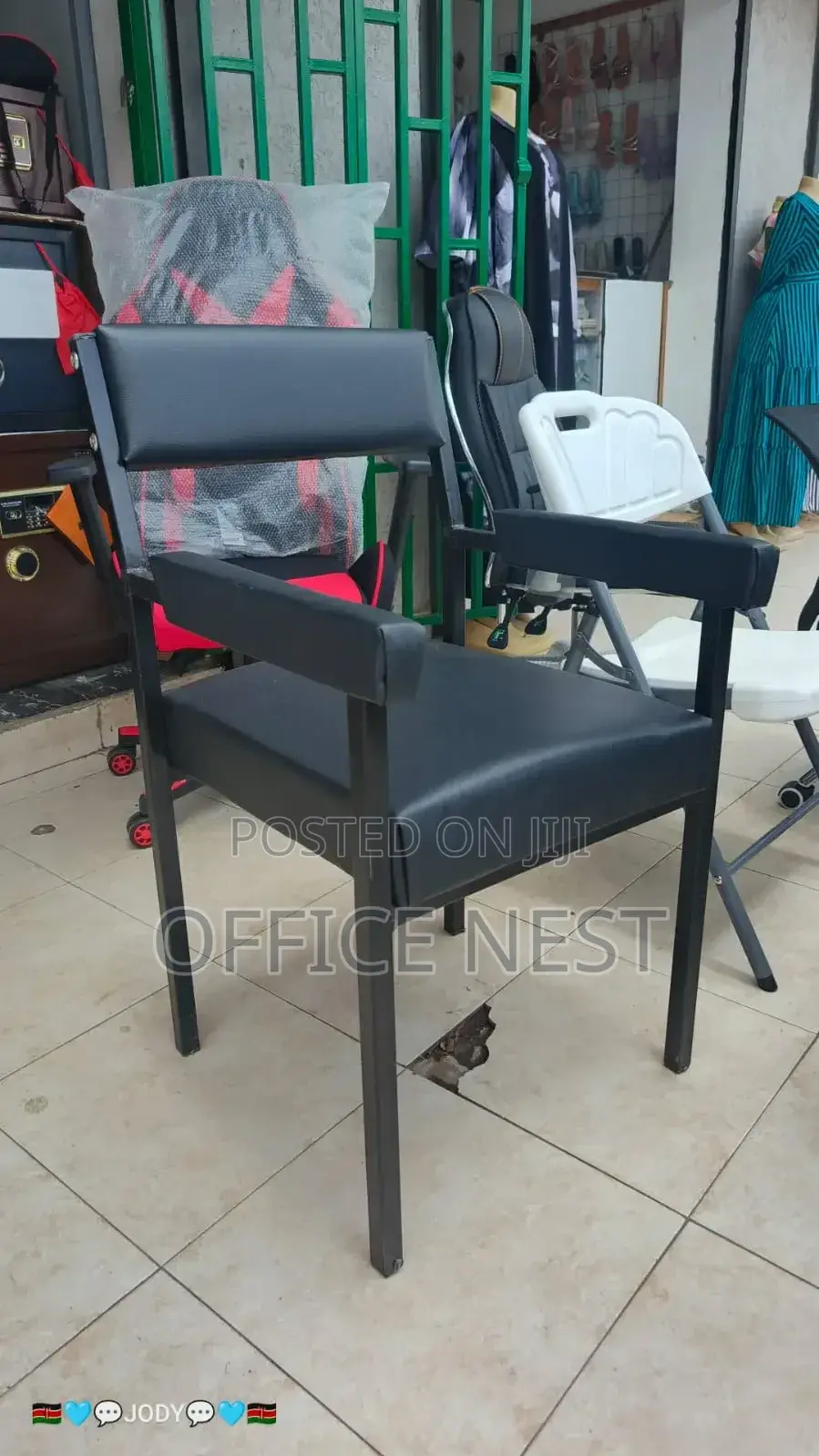 Modern Padded Visitor Office Chair
