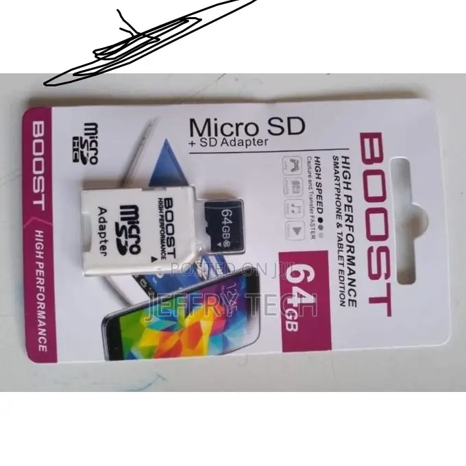 Boost Micro Sd 64 Gb Memory Card 64gb for Smart Phones CCTV Camera