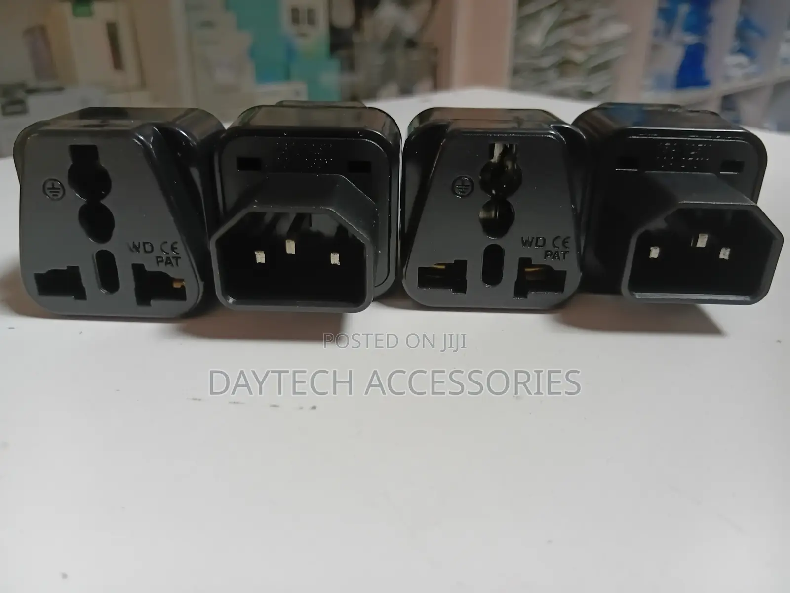 Iec C14 To Universal Female Power Adapters.
