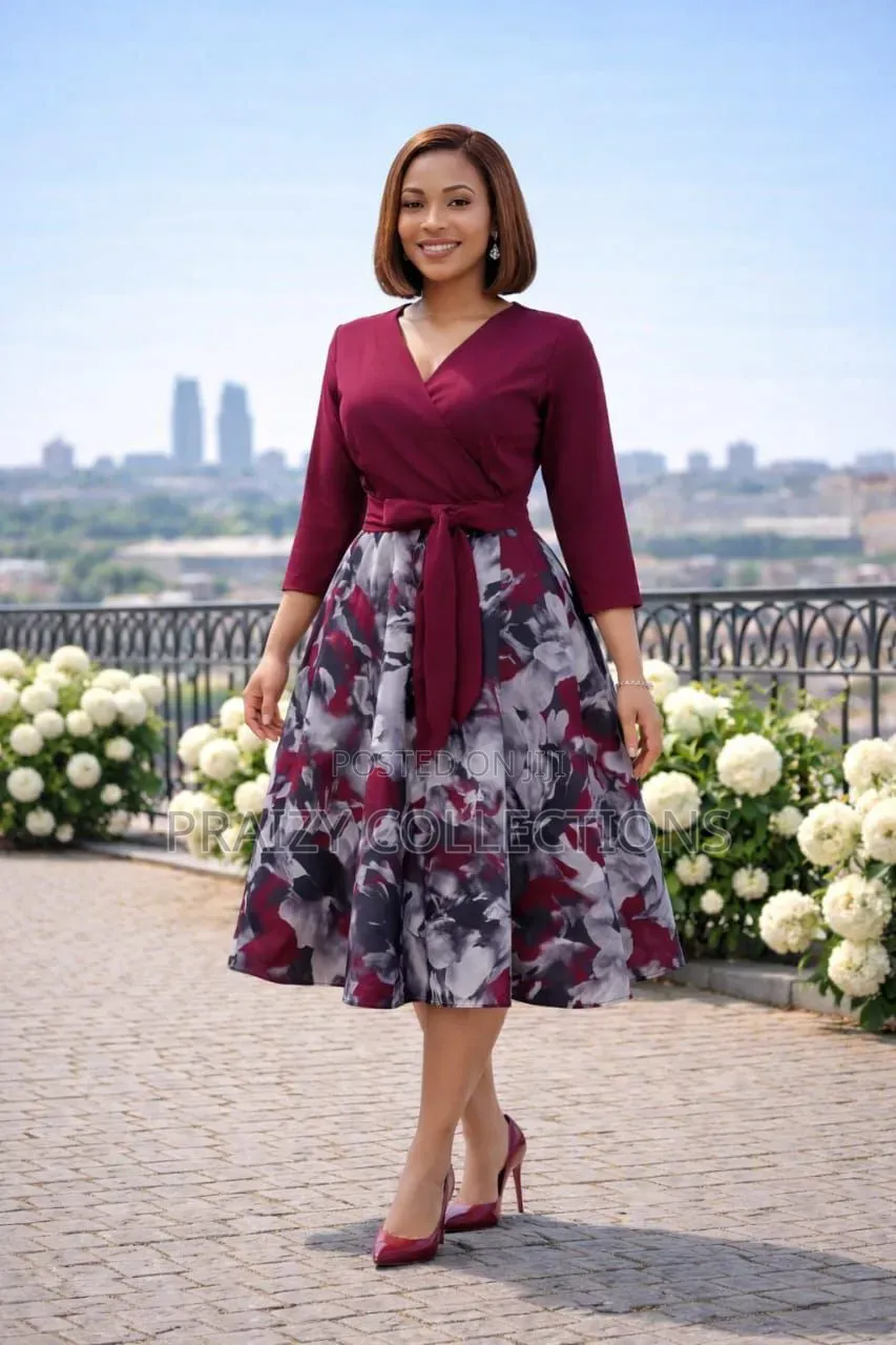 Breastfeeding Friendly Dress – Floral Blissfull