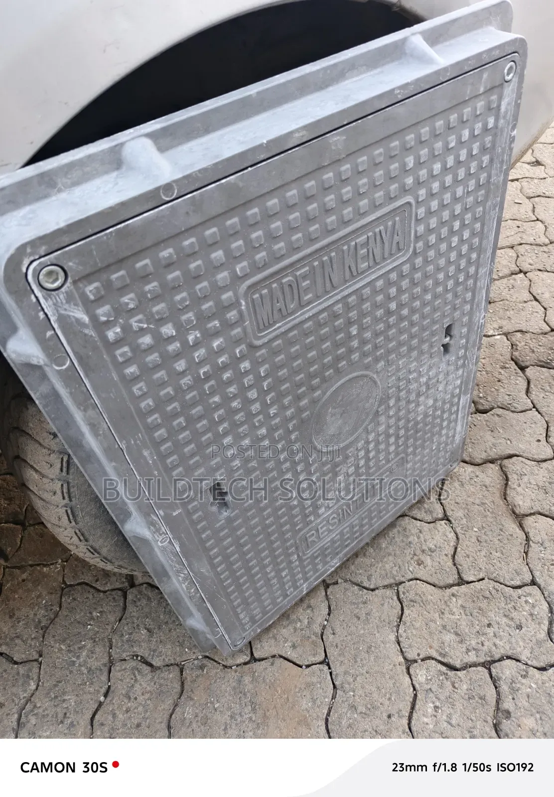 Manhole Cover 450×600mm – 12.5t Heavy Duty