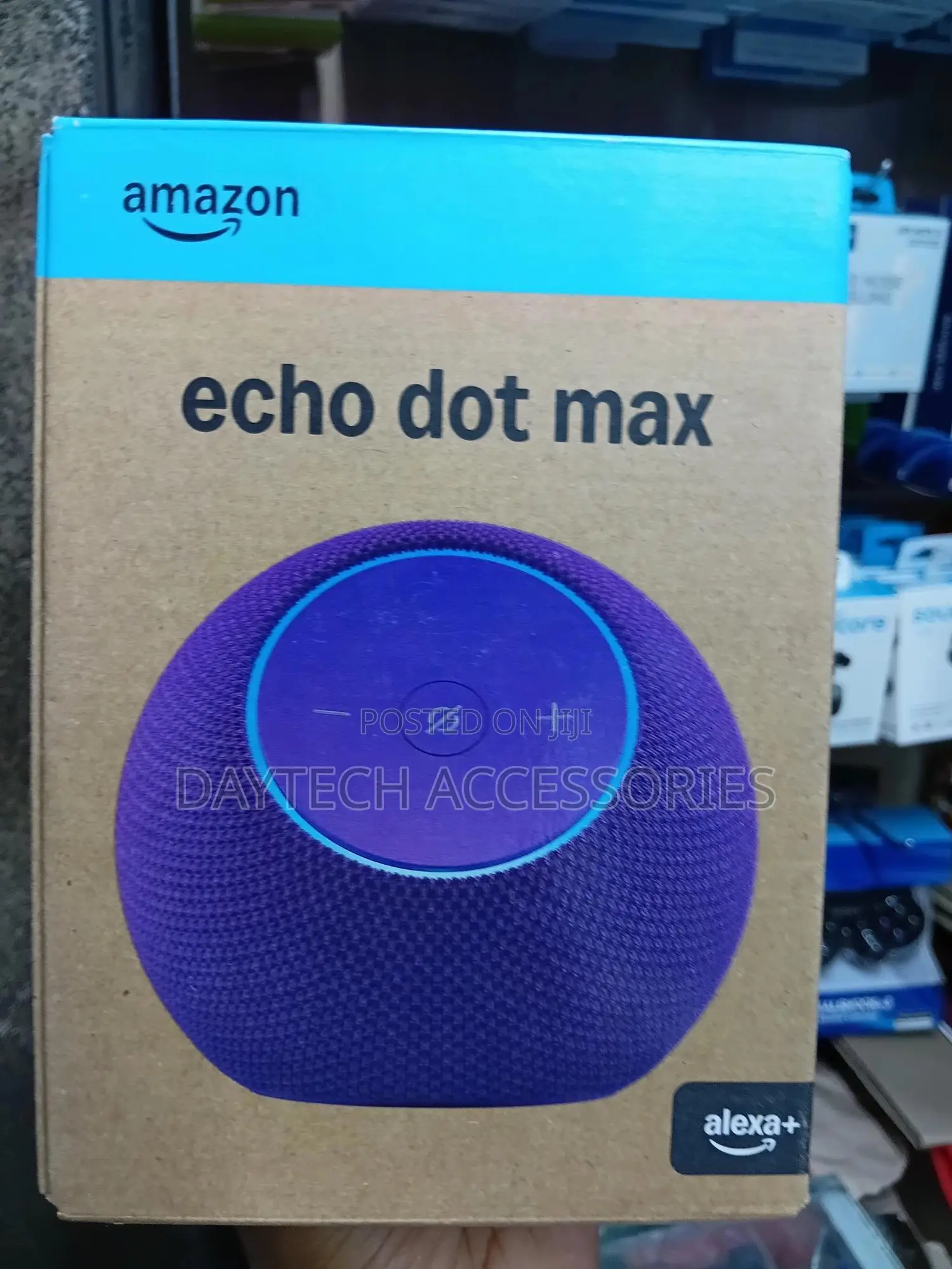 Amazon Echo Dot Max Alexa Speaker With Built-in Smart Home Hub - Black