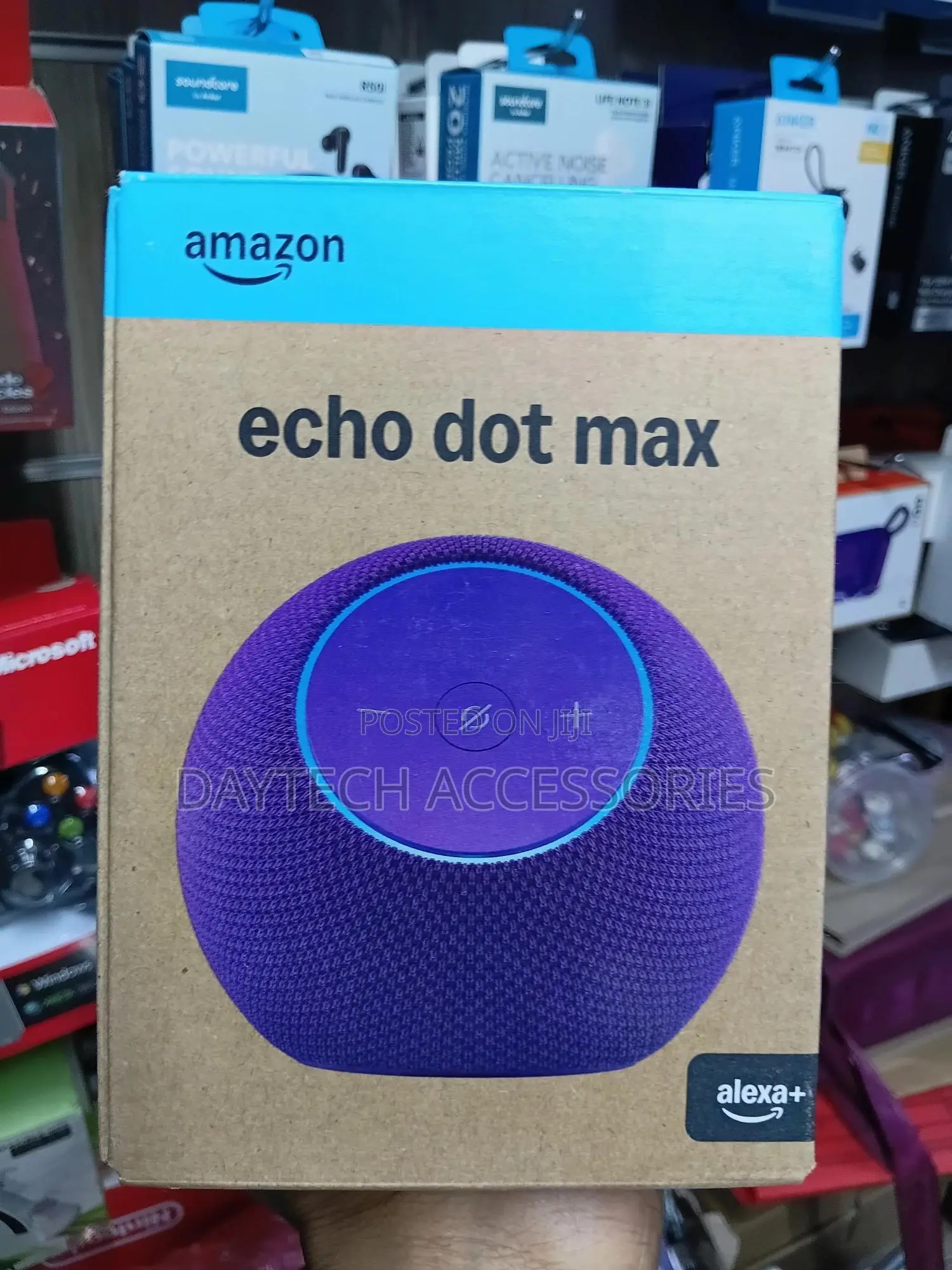Amazon Echo Dot Max Alexa Speaker With Built-in Smart Home Hub - Black
