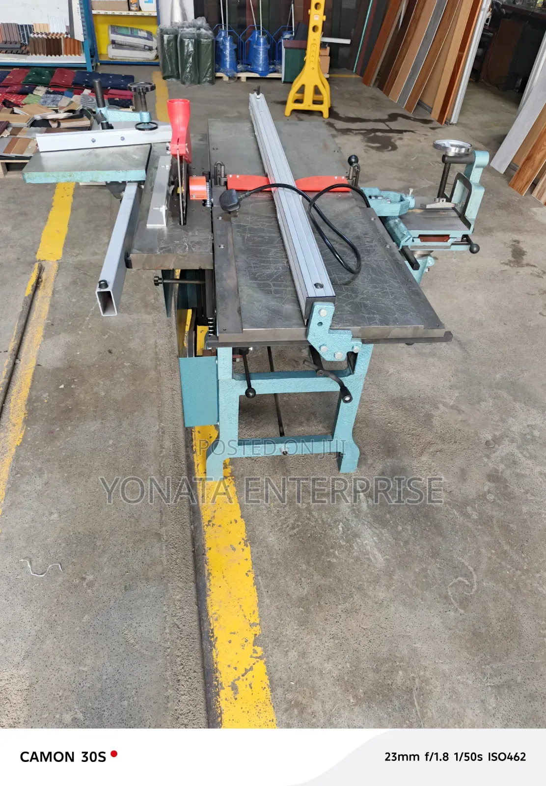 Heavy Duty Combined Woodworking Machine, 8 in 1 Function