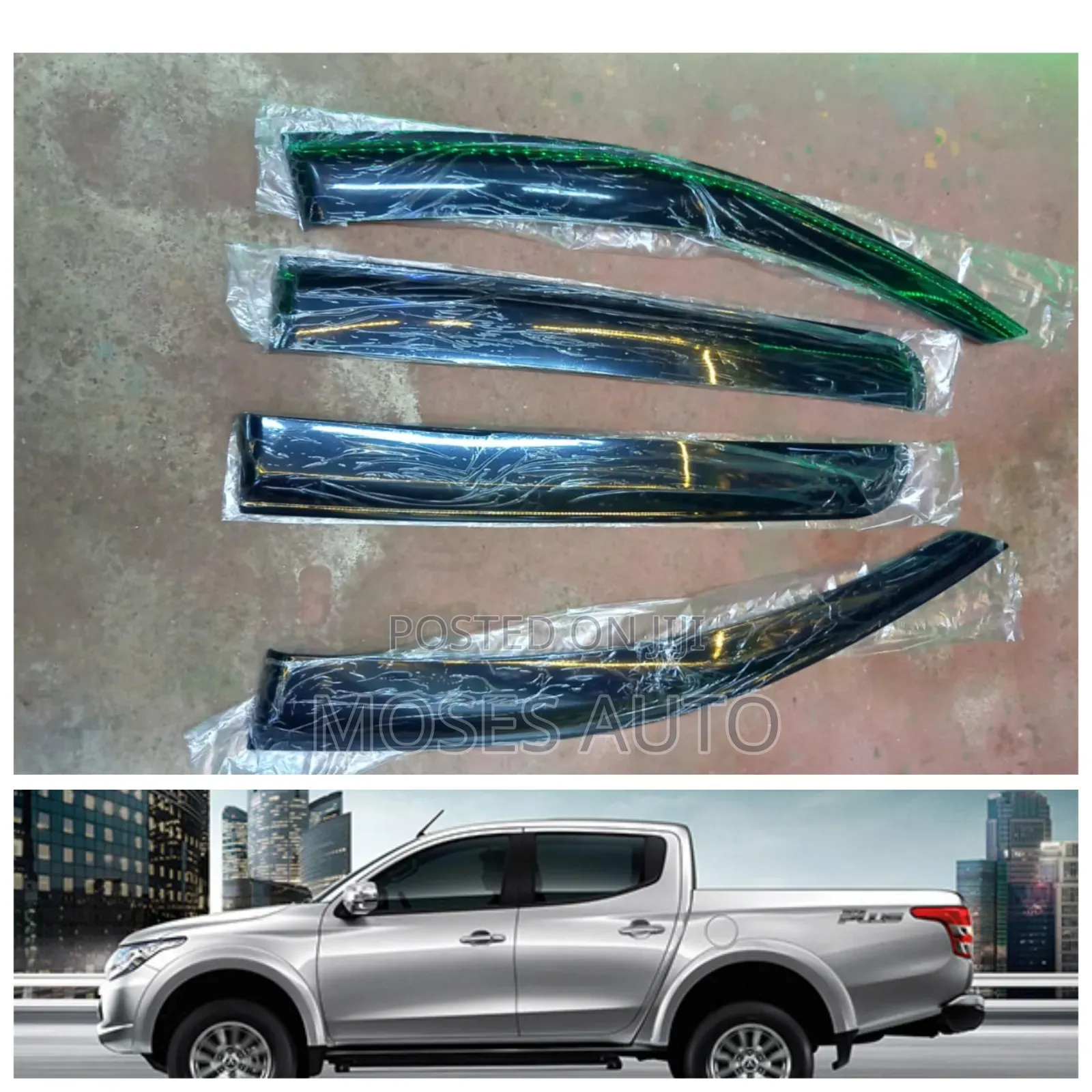 Mitsubishi Triton 2015/2016/2017/2018/2019/2020 Windbreakers