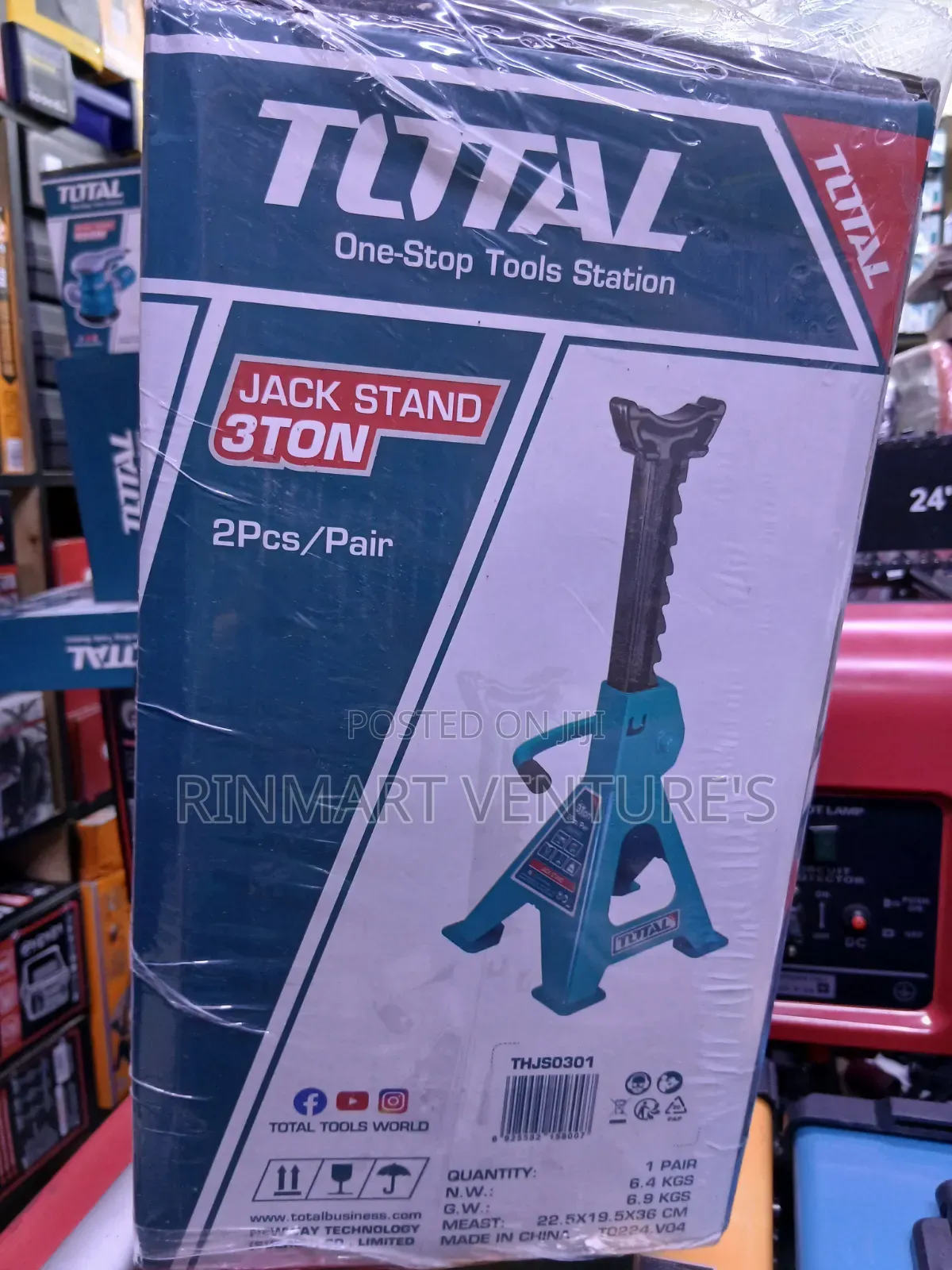 Total 3 Ton Jack Stand