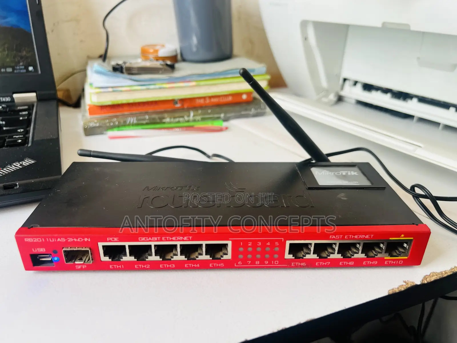 Mikrotik Routerboard Rb2011uias-2hnd-in Wifi 2.4ghz, Case, Poe, L5