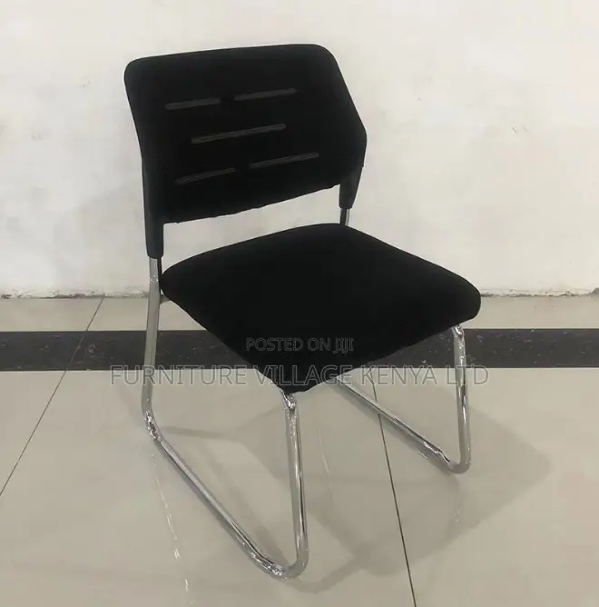 Medium Mesh Back Armless Reception Guest Seat