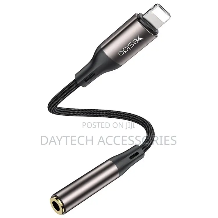 Yesido Yau37 Lightning to 3.5mm Female Audio Adapter