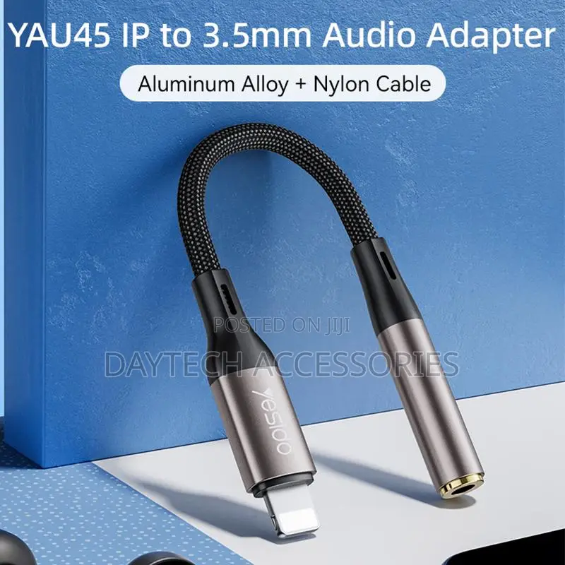 Yesido Yau37 Lightning to 3.5mm Female Audio Adapter