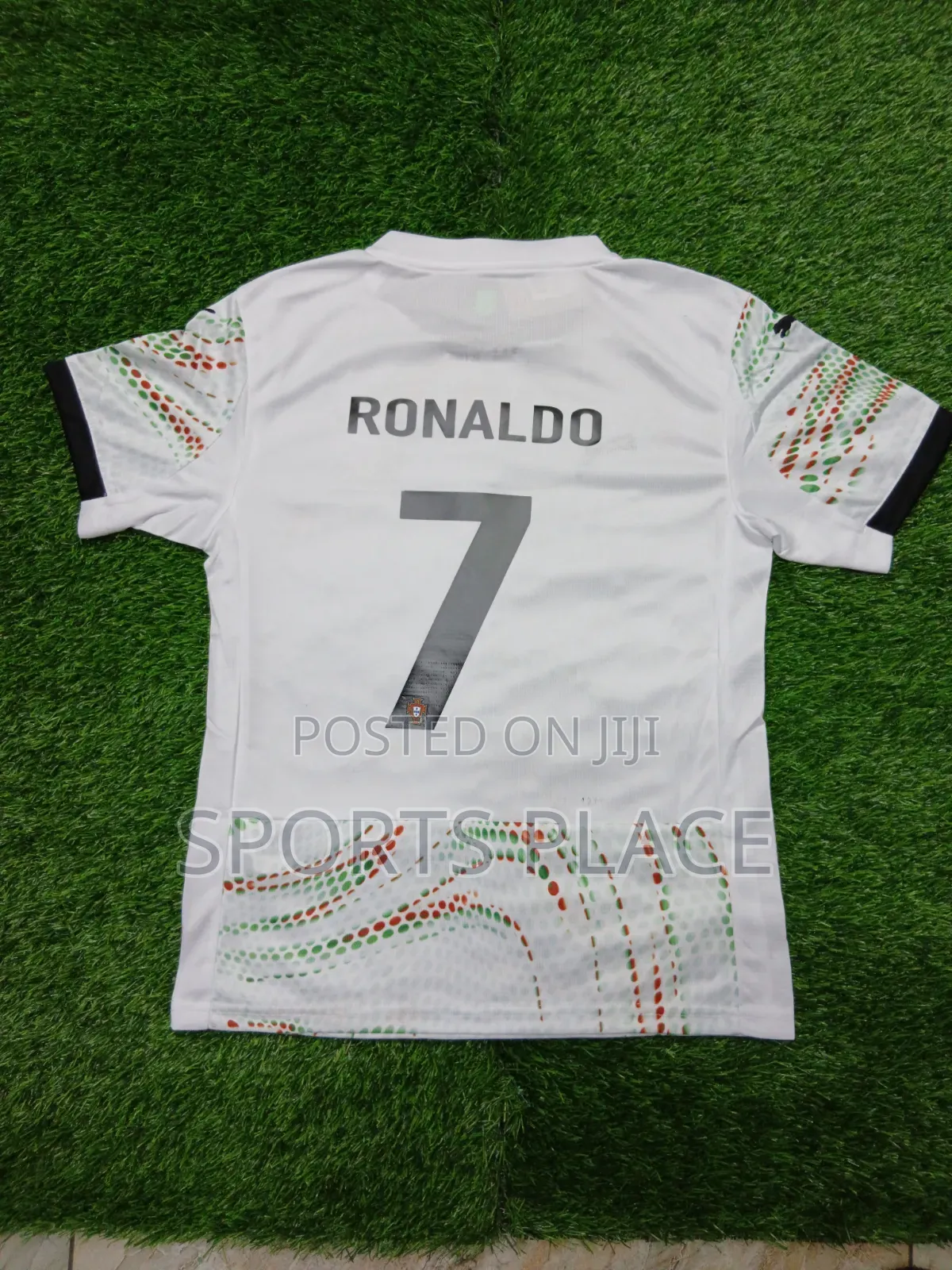 Ronaldo Away Portugal Jersey Kids-Set