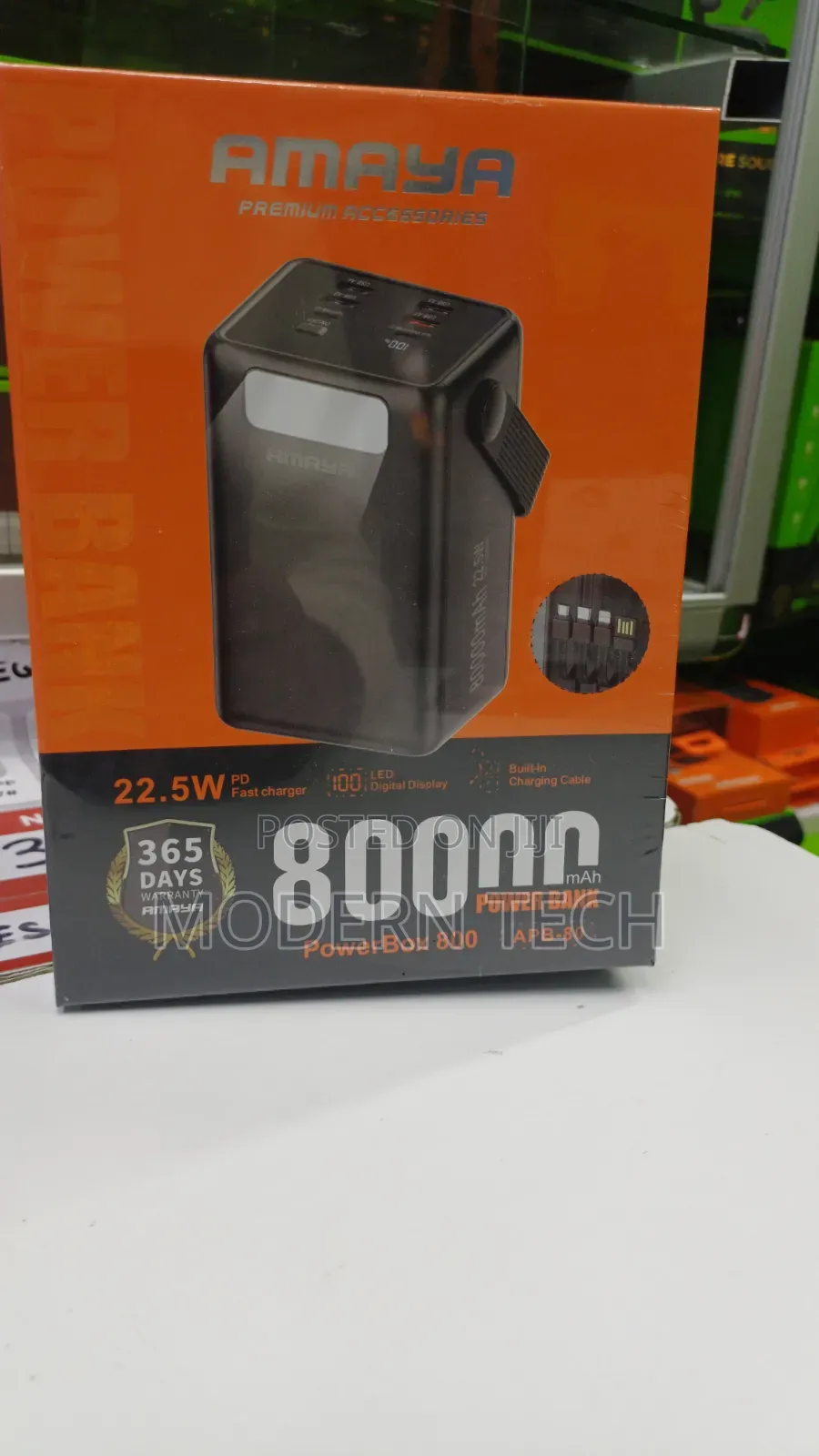 Amaya Powerbox 800 Apb-80 80000mah