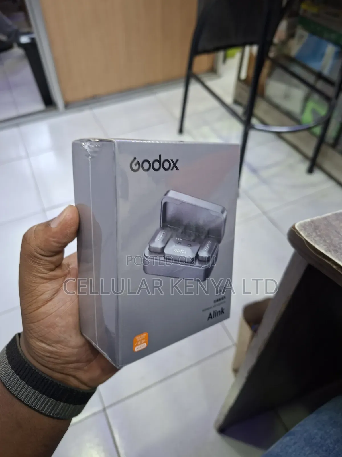 Godox Alink Kit2 Dual Lavalier Microphone for Camera and Phone,