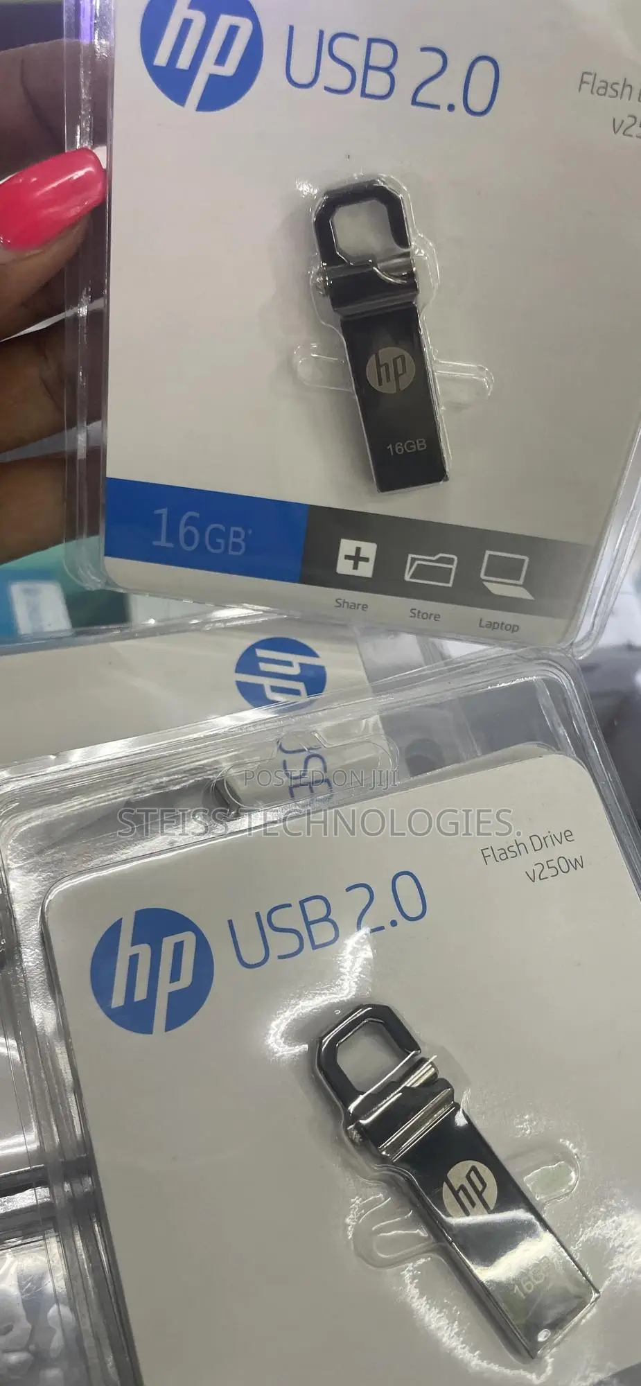 16gb Hp Metallic Flashdisk.