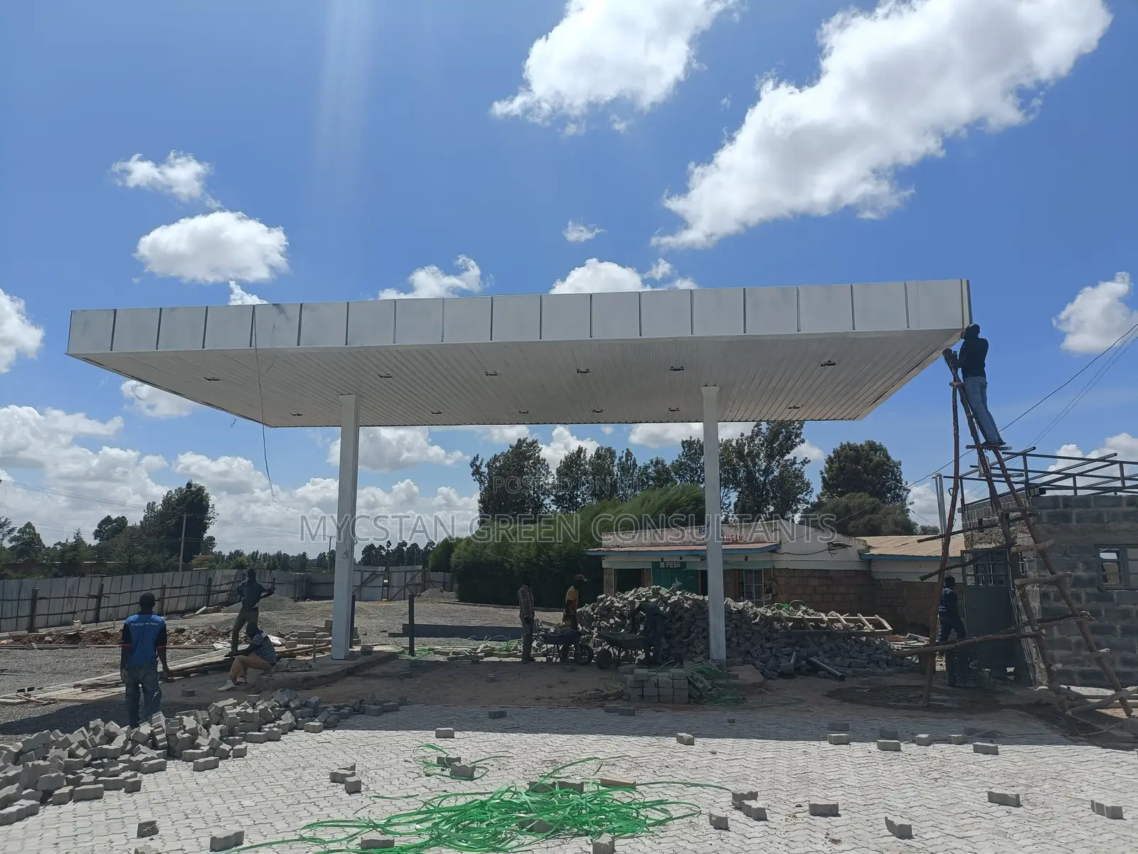 Fuel Station Canopy Design and Construction Services