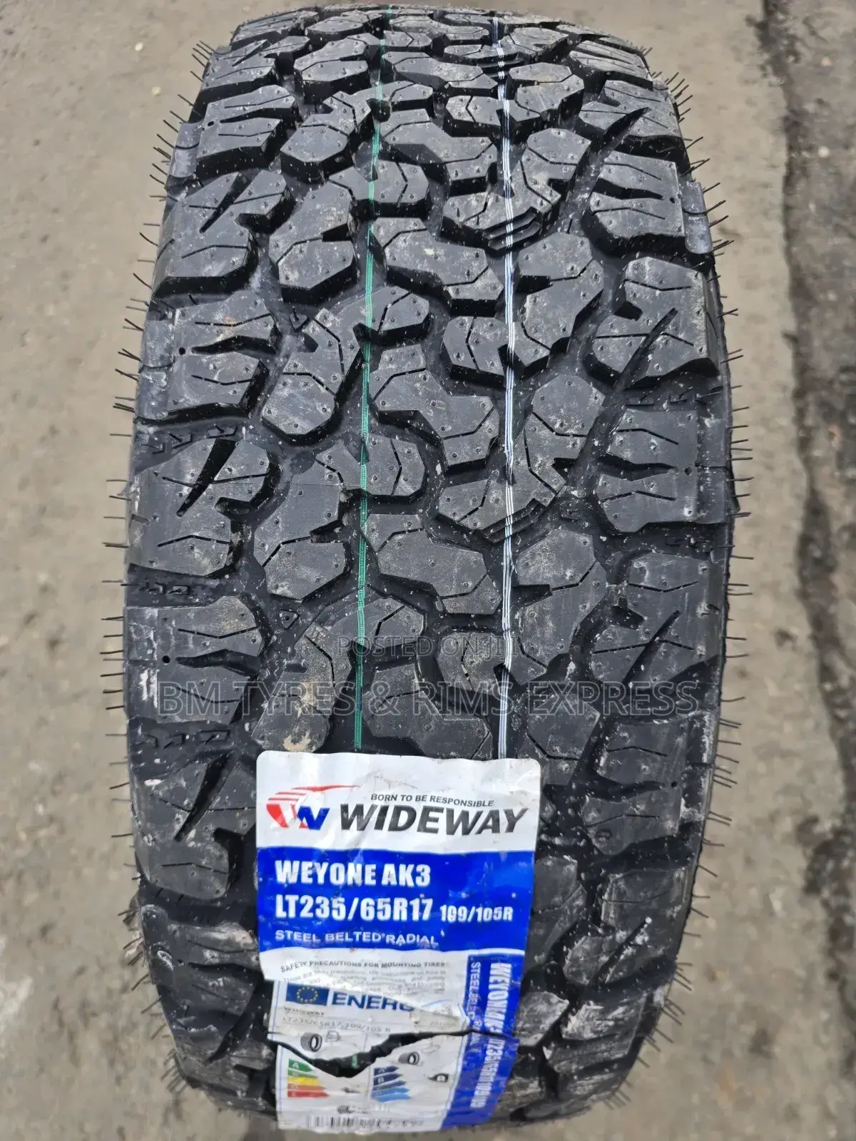 235 /65 R17 Wideway Tyres (All Terrein)